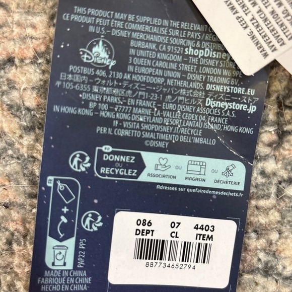 Disney Wish Dahlia Baker Dress Costume Cosplay Child Size 7 8 Halloween Princess - Picture 7 of 16